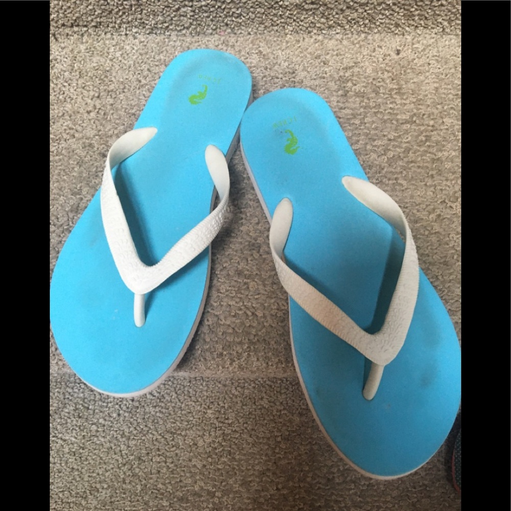 Cute J Crew flip flops!